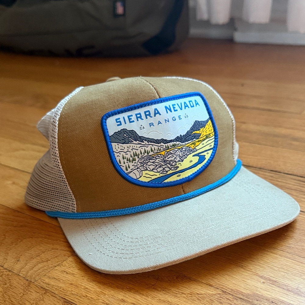 Sendero Provisions Sierra Nevada Scenic Patch Trucker Hat